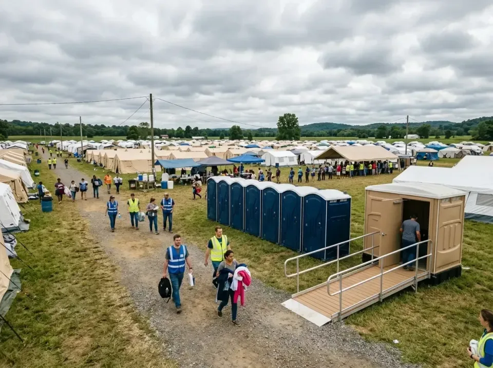 disaster-relief-camp-restrooms-010 — frequently asked questions, Dumpster & Portable Bathrooms Rental in North Prairie, WI